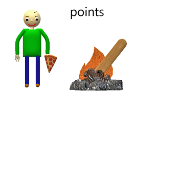 Camping with baldi