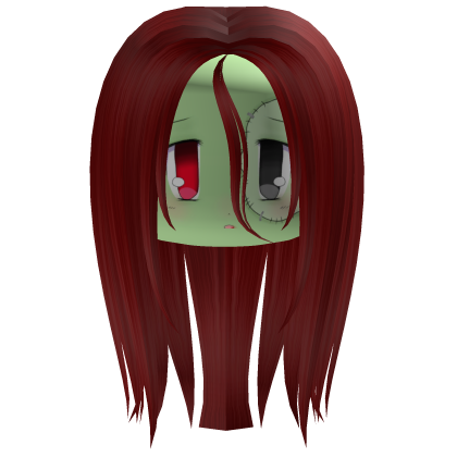 Zombie Girl Moe Combo ( Red ) Roblox item