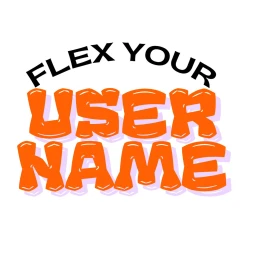 FLEX YOUR USERNAME icon