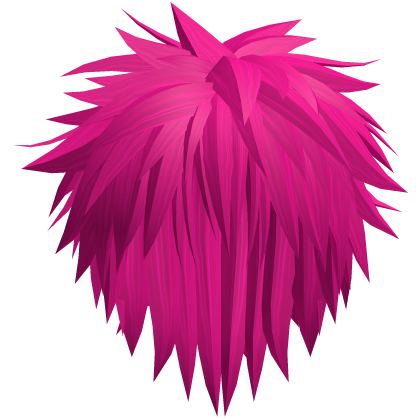 Hot Pink Spiky Messy Scene Emo Hair 29. 