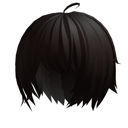 Dark Brown Emo Hair