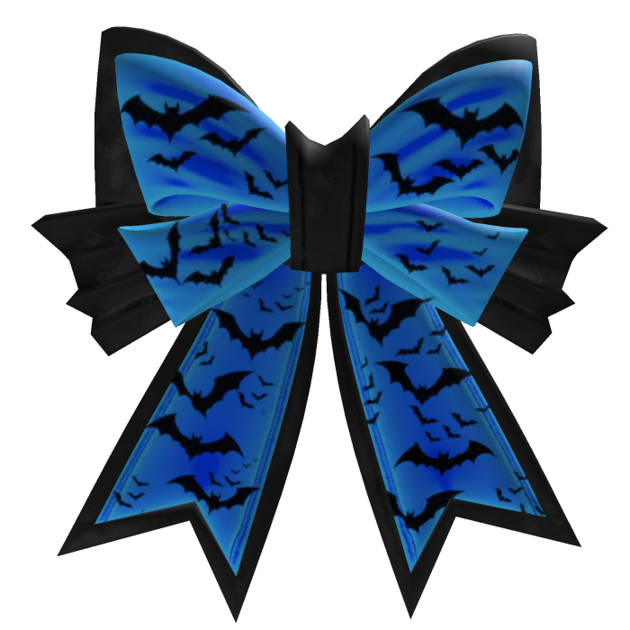 Halloween bow [Black/Blue]