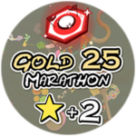 Gold 25 Marathon
