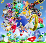 Sonic and his friends :D