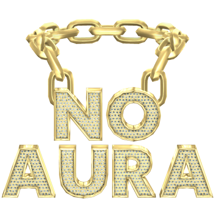 No Aura Gold Chain Roblox item
