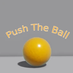Push a ball up a mountain icon
