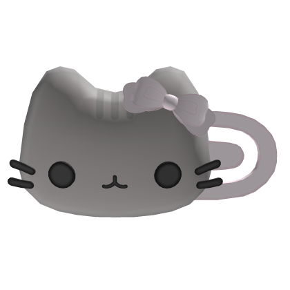 ♡ Cute Pink Pusheen Hairclip