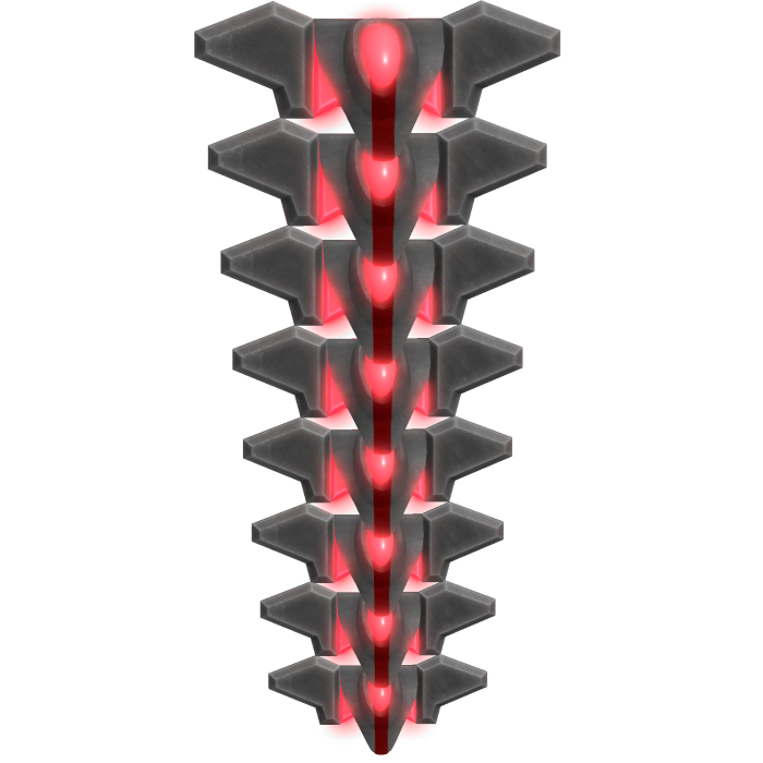 [Glowing] Cyberpunk Spine