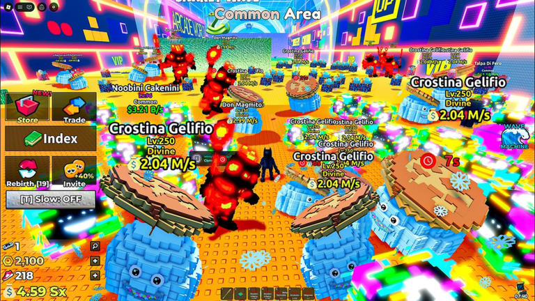 ⚡ Escapez Waves For Brainrotz X9000 MODDEDS screenshot 3