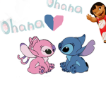 Angel and Stitch’s ohana