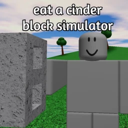 eat a cinder block simulator icon