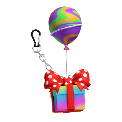  Rainbow Balloon Gift Keychain