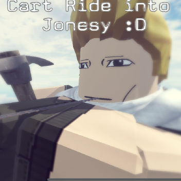 Cart ride into Jonesy! :D
