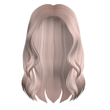 Long Wavy Platinum Hair Roblox item