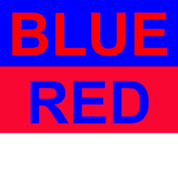 Red vs blue
