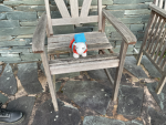 Sheep on the seat