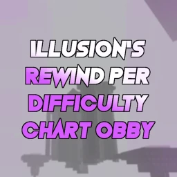 Illusion's Rewind Per Difficulty Chart Obby icon
