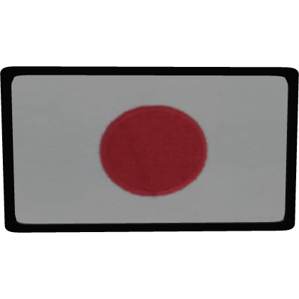 Japan Flag Patch, Full Colour [R] Roblox item