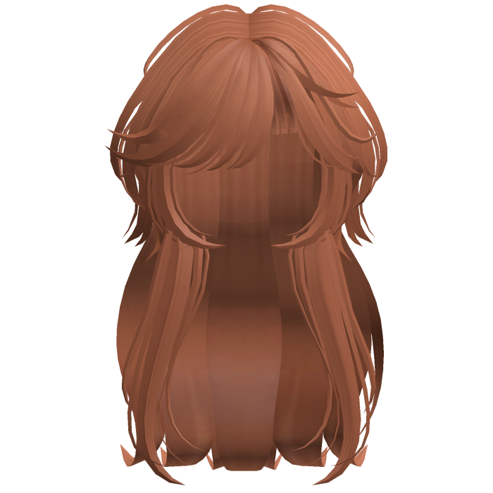 Shaggy Wavy Layered Hair w/ Side Bangs (Ginger)