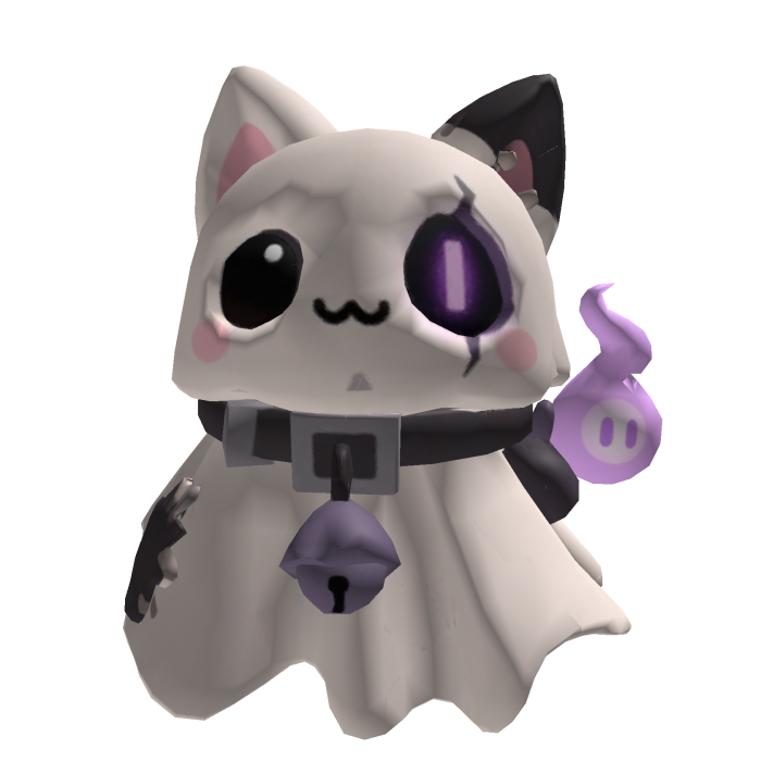 Haunted Spirit Cat Shoulder Pal