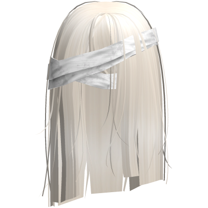 Horror Blonde Short Hair w White Bandages