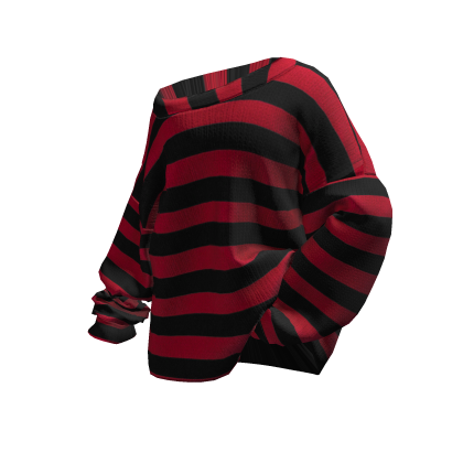 Posed Off-Shoulder Halloween Sweater thumbnail