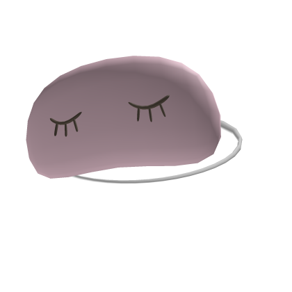 cute pink sleep wear eye cover y2k cutecore Roblox item