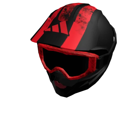 adidas Black and Red Biker Helmet Roblox Item Rolimon s