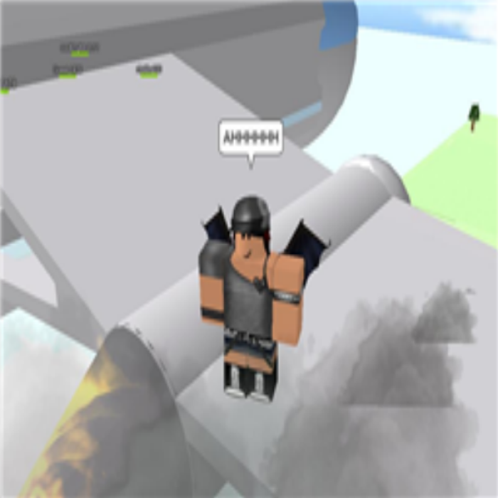 On a plane... Roblox decal