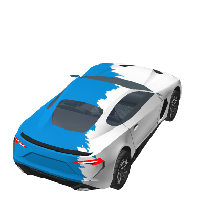 Sports Car (blue)