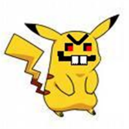 Pikachu Scary Face Roblox decal