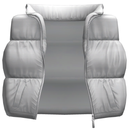 Puffer Vest V2 White thumbnail