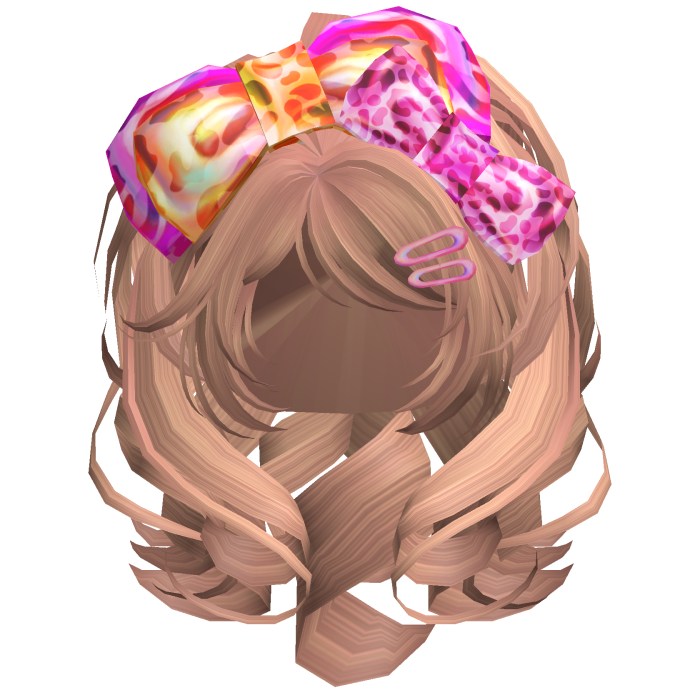 Gyaru Agejo Volumnious with Bow Pastel Brown