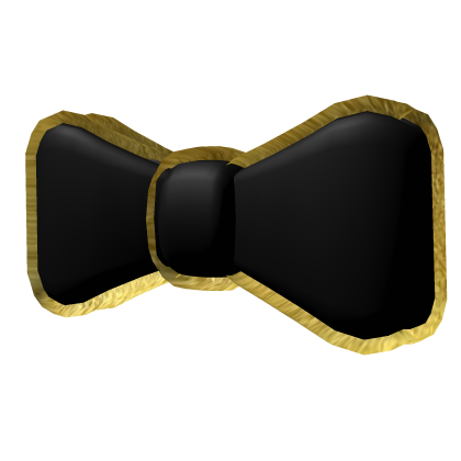 Gold Toony Bow Tie