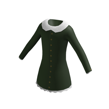 💚 Green Vintage Dress 💚 thumbnail