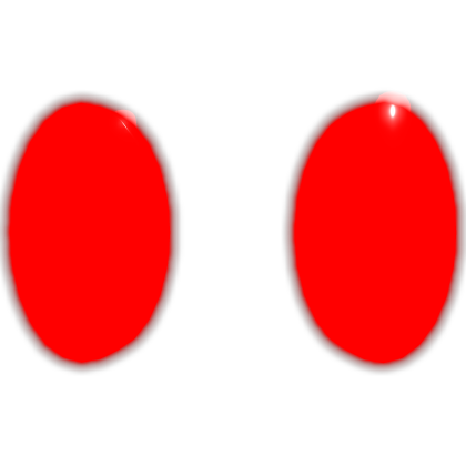 Emissive red eyes