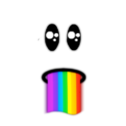 Edited Rainbow Overload Face Roblox decal