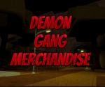 Demon Gang merchandise