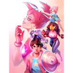 The Crystal Gems!!