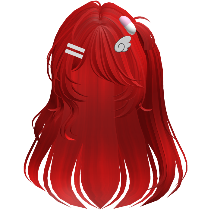cute Red hair emo cute anime y2k
