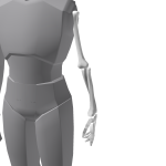 White Skeleton - Left Arm