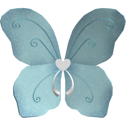 ♡ light blue fairy pixie wings