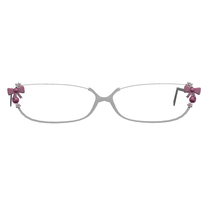 kawaii white igari harajuku glasses