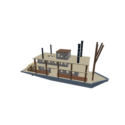 Stern Wheel Steamboat
