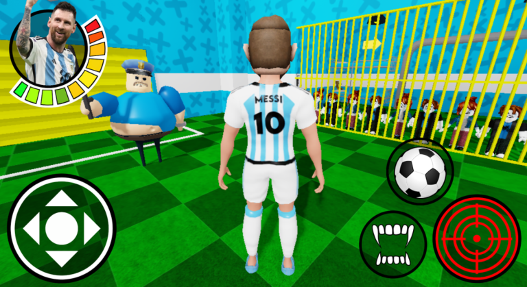 MESSI'S PRISON RUN OBBY screenshot 2