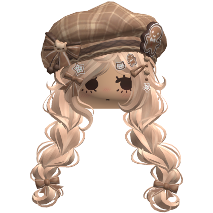♡ Christmas Gingerbread Braids (Blonde)