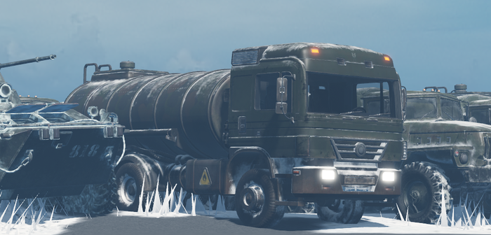 CoD MWR Mercedes Benz Actros MP2 (Tanker) preview 4