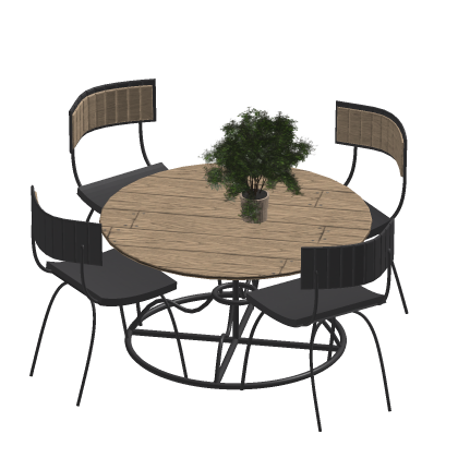 🌊 Cafe Table Wood Round Outdoor Cafe Dining Men