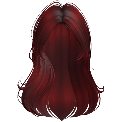 Long Wavy Hair (Red) Roblox item