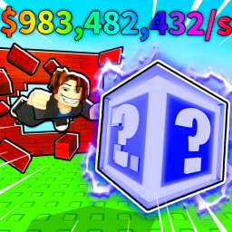 SMASH Walls for Lucky Brainrot Blocks!💥